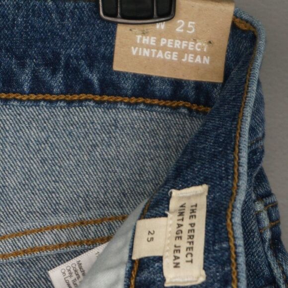 New Madewell The Perfect Vintage High Rise Tapered Leg Jeans size 25 - Picture 15 of 15